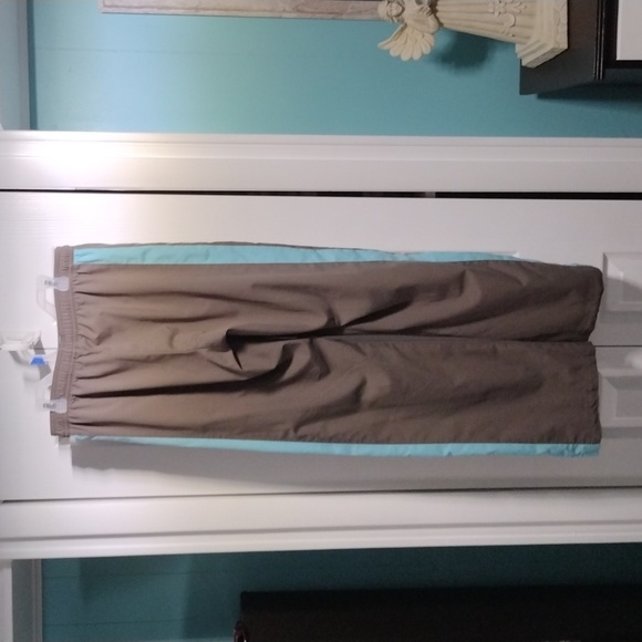 Woman's Nike Joggers Track Pants size Medium Teal and Gray - Picture 5 of 7